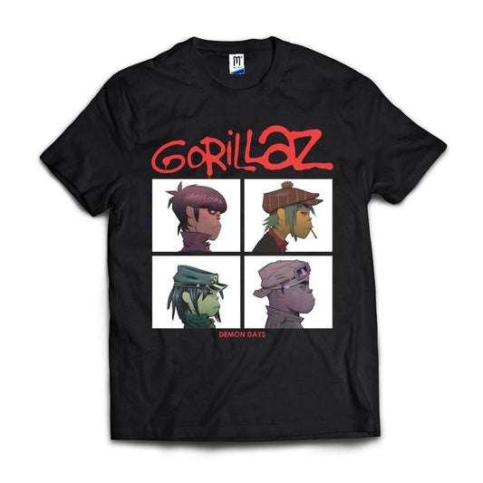 🎧🎨 CAMISETA GORILLAZ – VIBRA ALTERNATIVA 🔥