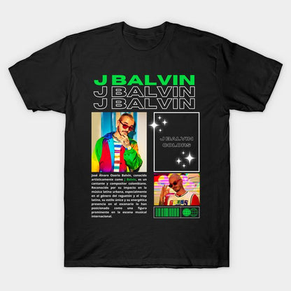 🔥 CAMISETA J BALVIN – MADE IN COLOMBIA TOUR