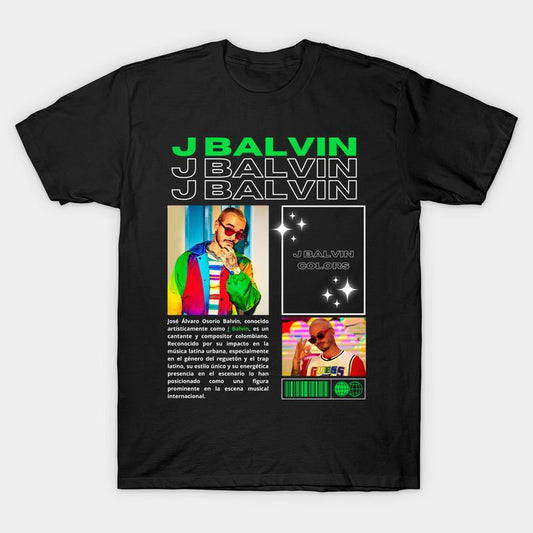 🔥 CAMISETA J BALVIN – MADE IN COLOMBIA TOUR