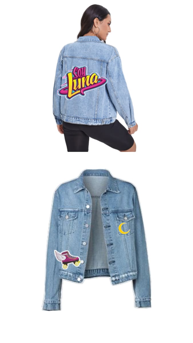 🧥💖 CHAQUETA JEAN SOY LUNA – EL TOQUE QUE TRANSFORMA TU OUTFIT 🛼✨