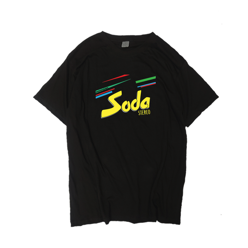 🎶⚡ CAMISETA SODA STEREO – DE MÚSICA LIGERA 🔥🖤