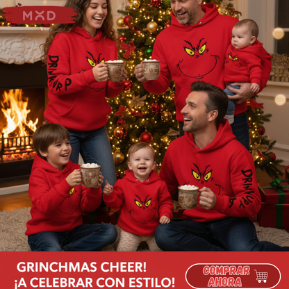 🔥 HOODIE THE GRINCH - NAVIDAD 2025 EDICIÓN OFICIAL LIMITADA