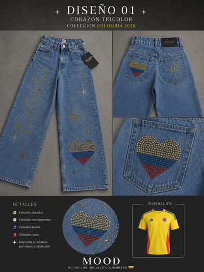 👖🇨🇴 JEAN COLOMBIA CORE – EL DENIM QUE REPRESENTA TUS RAÍCES ☕🔥