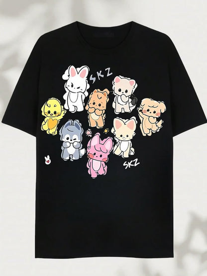 👕🖤 CAMISETA STRAY KIDS – EL ESTILO QUE TODO STAY QUIERE 🔥✨