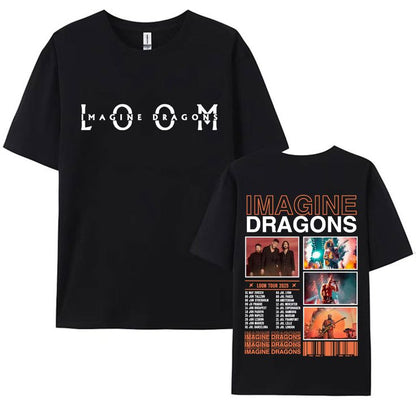 🔥 CAMISETA IMAGINE DRAGONS - LOOM WORLD TOUR 2025