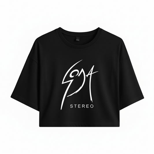 🎶⚡ CAMISETA SODA STEREO – DE MÚSICA LIGERA 🔥🖤