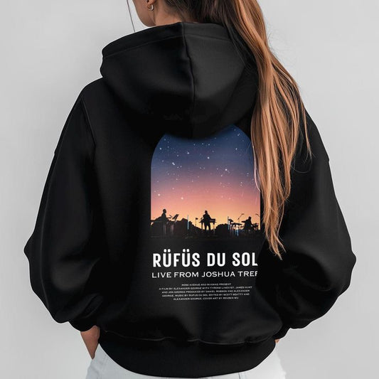 🌌🎧 HOODIE RÜFÜS DU SOL – ATMÓSFERA ELECTRÓNICA 🔥