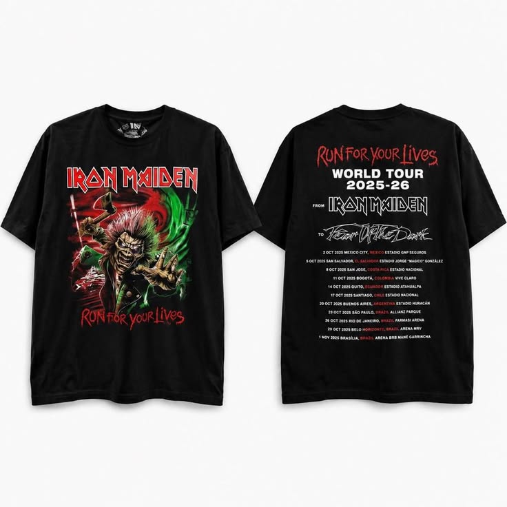 Camiseta Iron Maiden