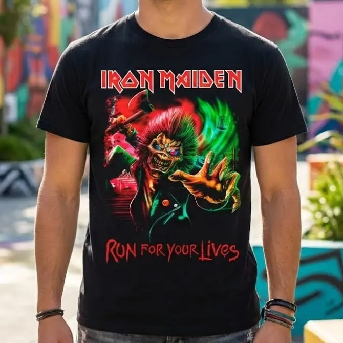 Camiseta Iron Maiden