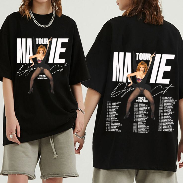 🔥Camiseta Doja Cat – Tour MAVIE 2026✨