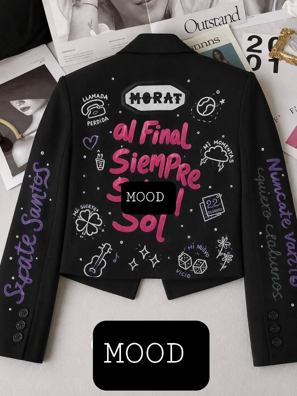 🧥💙 BLAZER MORAT YEM 2026 – ELEGANCIA CON ESENCIA MUSICAL 🎶✨