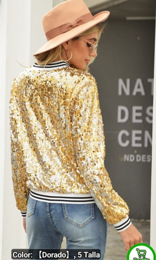 🖤✨ CHAQUETA BASEBALLERA BRILLANTE ROBBIE WILLIAMS – EDICIÓN ESPECIAL 🎤🔥