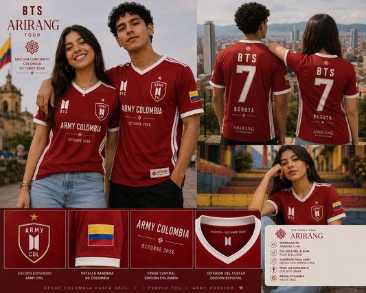 ⚽💜 CAMISETA DE FÚTBOL BTS – ESTILO AUTÉNTICO 💜🔥