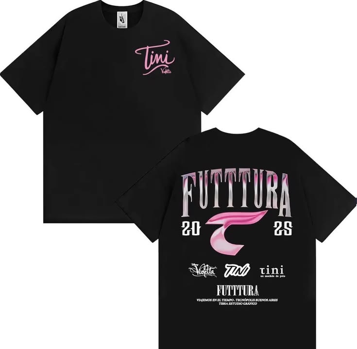 💖🔥 CAMISETA TINI – EL ESTILO QUE TODO FAN QUIERE LLEVAR 🎤✨
