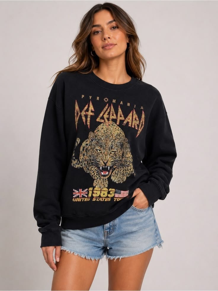 🐆🔥 BUZO DEF LEPPARD – EL ROCK SE LLEVA PUESTO 🎸⚡