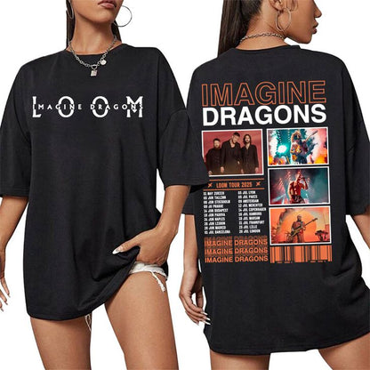 🔥 CAMISETA IMAGINE DRAGONS - LOOM WORLD TOUR 2025