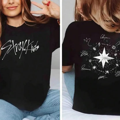 👕🖤 CAMISETA STRAY KIDS – EL ESTILO QUE TODO STAY QUIERE 🔥✨