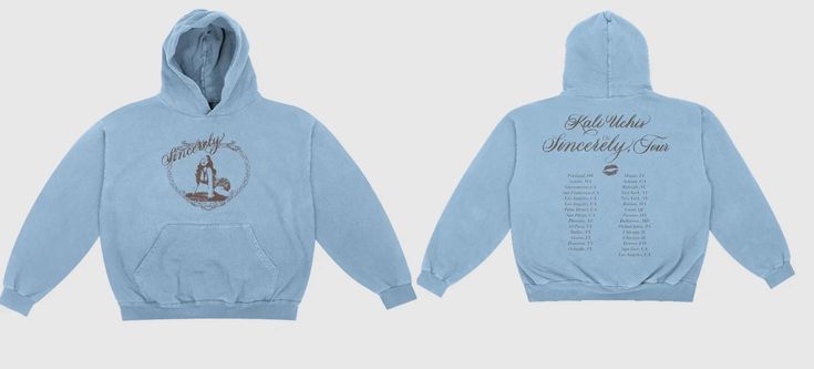 ✨🌙 HOODIE KALI UCHIS – THE SINCERELY TOUR  🖤