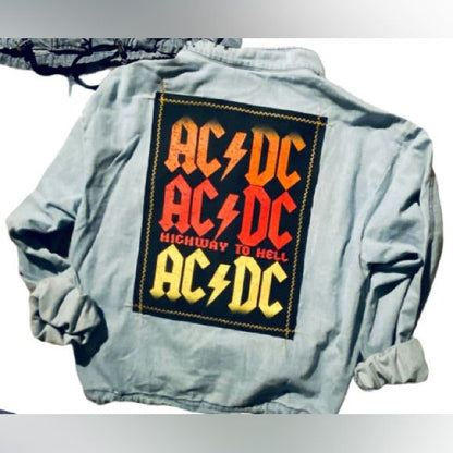 🔥 CHAQUETA JEAN AC/DC - POWER UP WORLD TOUR