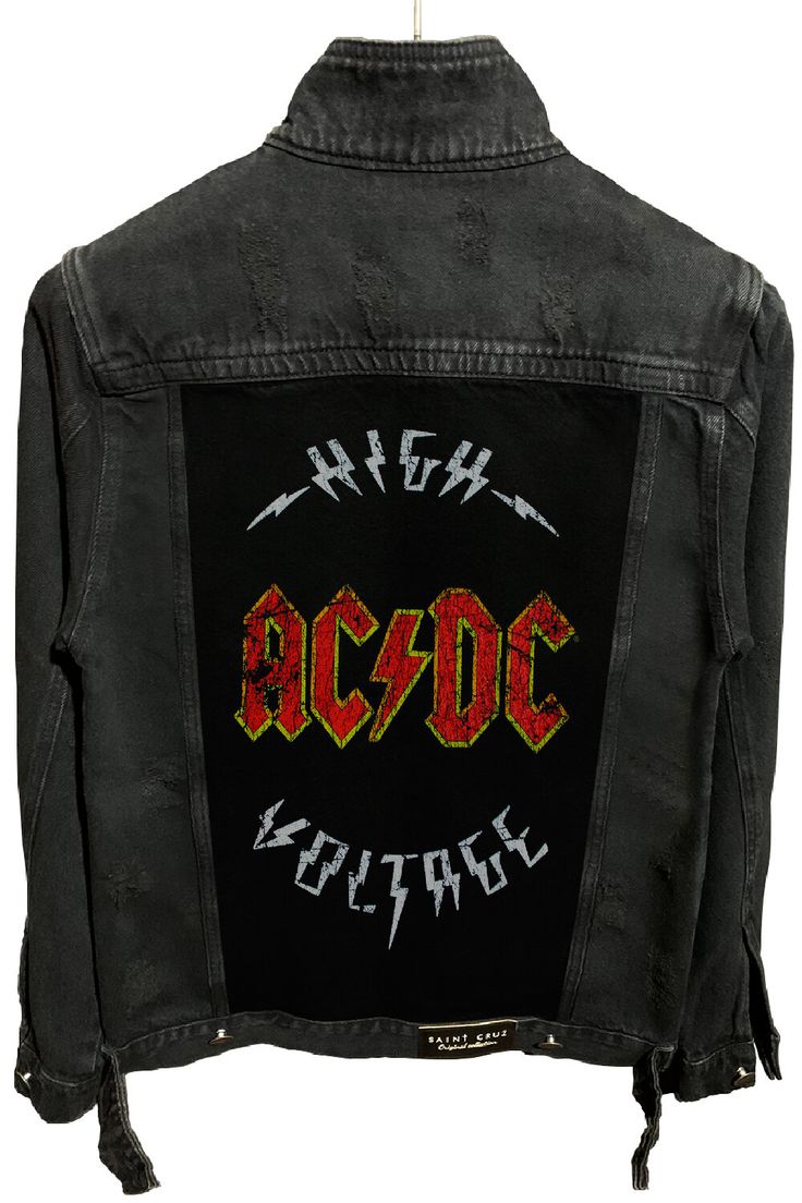 🔥 CHAQUETA JEAN AC/DC - POWER UP WORLD TOUR