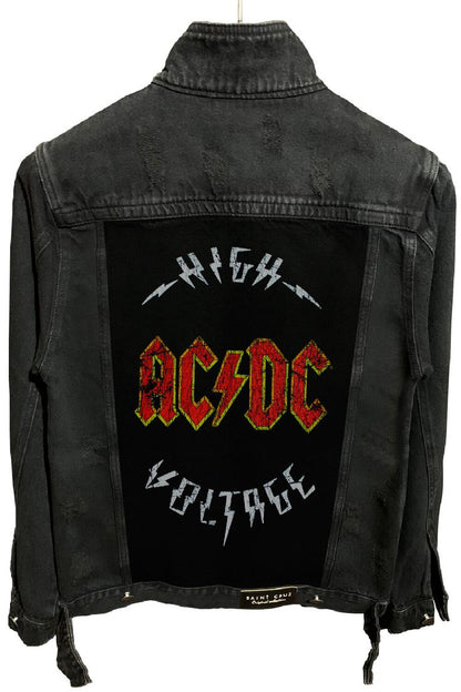 🔥 CHAQUETA JEAN AC/DC - POWER UP WORLD TOUR