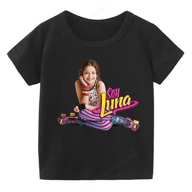 👕💖 CAMISETA SOY LUNA – EL ESTILO QUE TE HACE BRILLAR 🛼✨