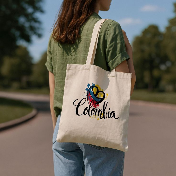 🇨🇴🛍️ TOTE BAG COLOMBIA – EL ACCESORIO MUNDIALISTA ⚽🔥