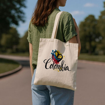 🇨🇴🛍️ TOTE BAG COLOMBIA – EL ACCESORIO MUNDIALISTA ⚽🔥