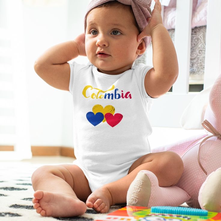 🇨🇴👶 BODY BEBÉ COLOMBIA – EL HINCHA MÁS TIERNO ⚽💛💙❤️
