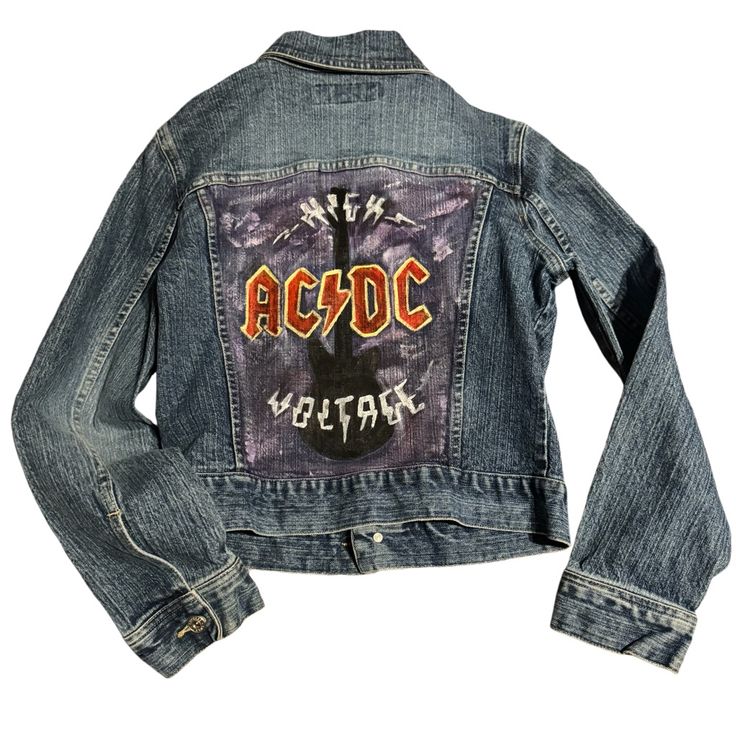 🔥 CHAQUETA JEAN AC/DC - POWER UP WORLD TOUR