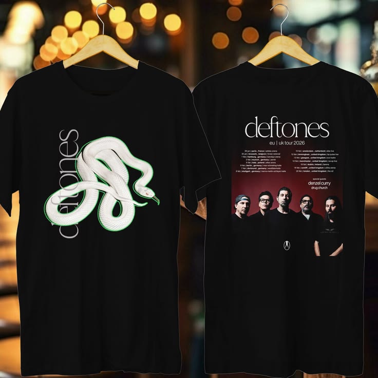 🎸🔥 CAMISETA DEFTONES – VIBRA ALTERNATIVE METAL 🖤