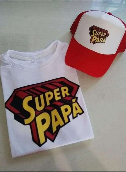 👑🖤 COMBO PAPÁ – CAMISETA + GORRA 🔥✨