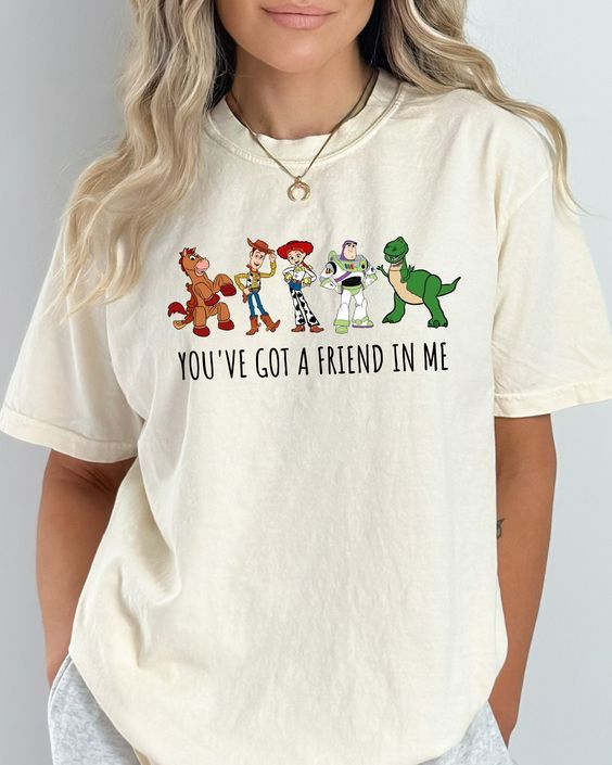 🤠🚀 CAMISETA TOY STORY – FRIENDS FOREVER 🔥✨