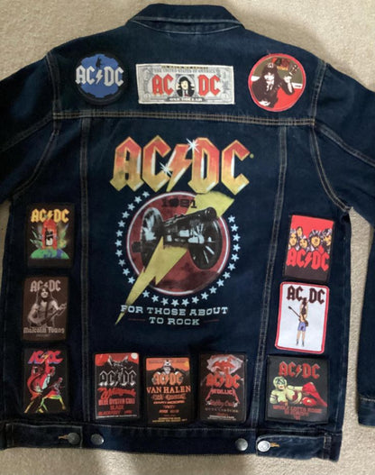 🔥 CHAQUETA JEAN AC/DC - POWER UP WORLD TOUR