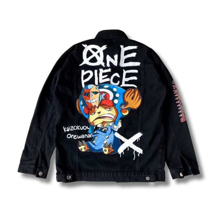 🧥🏴‍☠️ CHAQUETA JEAN ONE PIECE – ELBAPH | LA AVENTURA HECHA OUTFIT ⚔️✨