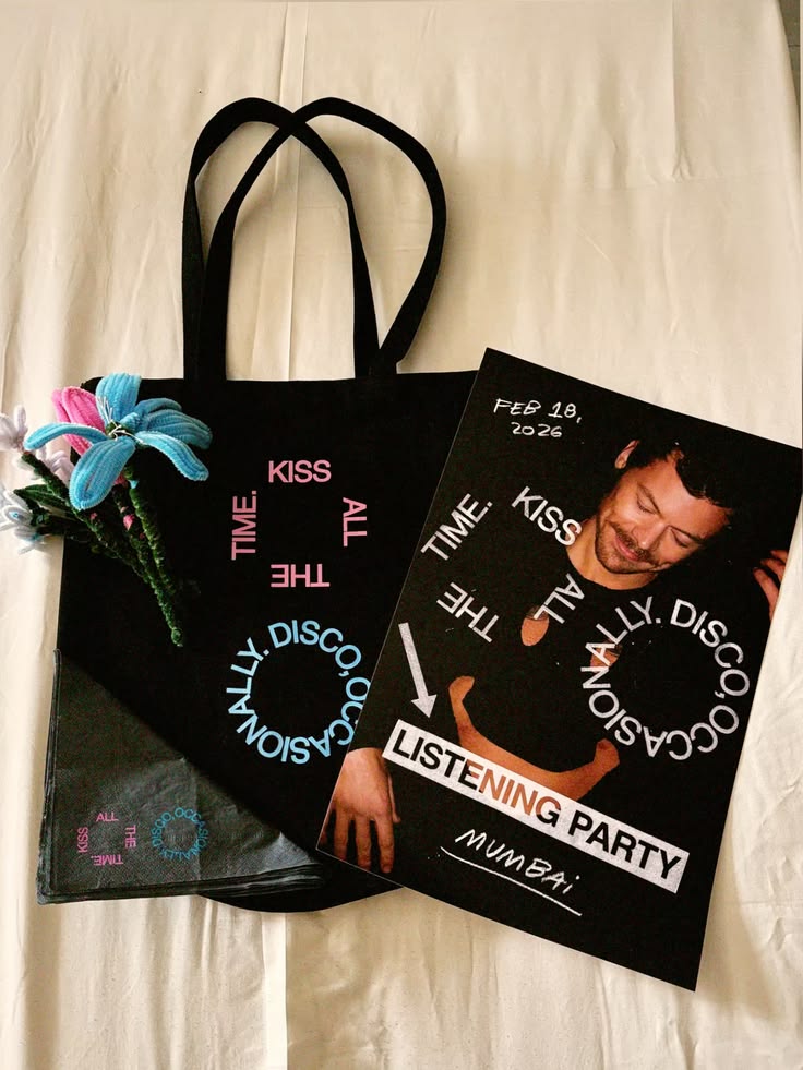 👜🌻 TOTE BAG HARRY STYLES