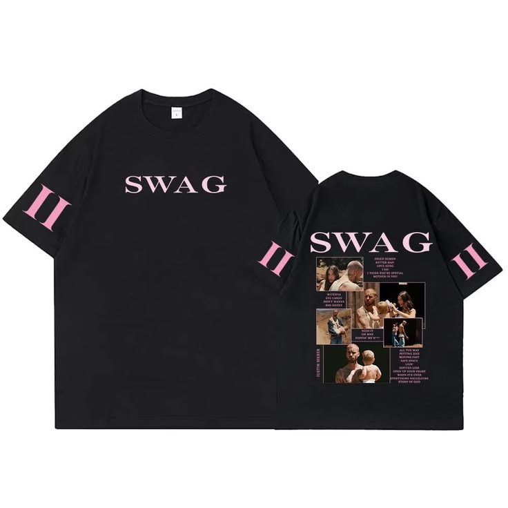 🎤🔥 CAMISETA JUSTIN BIEBER – POP ICON VIBES 🖤✨