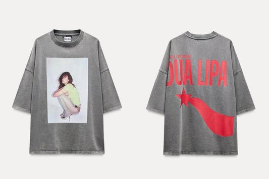 🔥 CAMISETA ACID WASH DUA LIPA