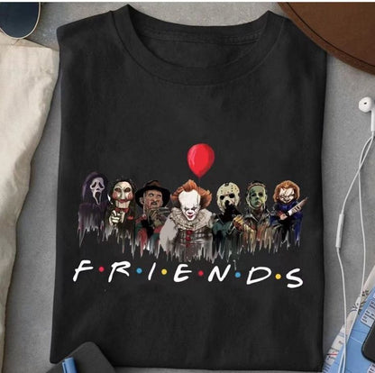 🎃👕 CAMISETA HALLOWEEN – EL TERROR NUNCA PASA DE MODA 🔪🔥