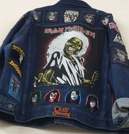 🤘🔥 CHAQUETA JEAN IRON MAIDEN – EL METAL TAMBIÉN SE VISTE 🎸⚡