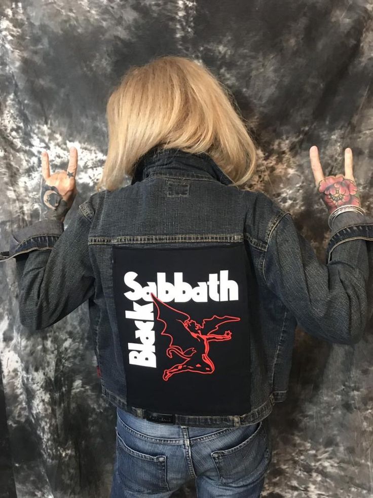 🔥 CHAQUETA JEAN BLACK SABBATH - BACK TO THE BEGINNING 2025