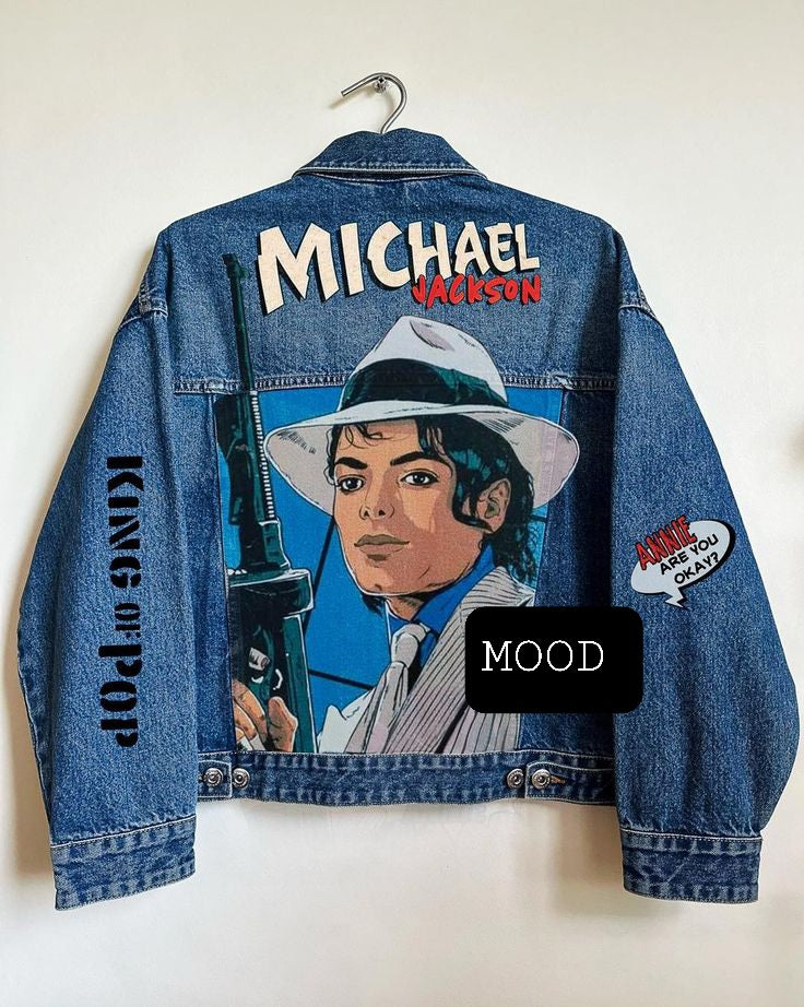 👑🔥 CHAQUETA JEAN MICHAEL JACKSON – EDICIÓN ÍCONO ETERNO 🕺