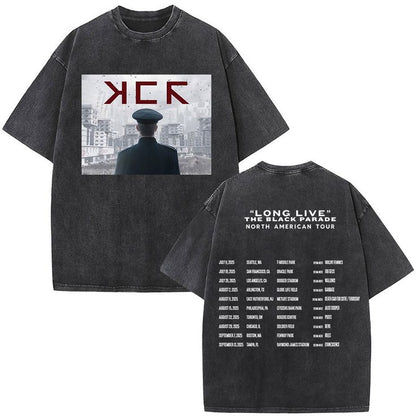 🖤Camiseta Acid Wash MY CHEMICAL ROMANCE⚡