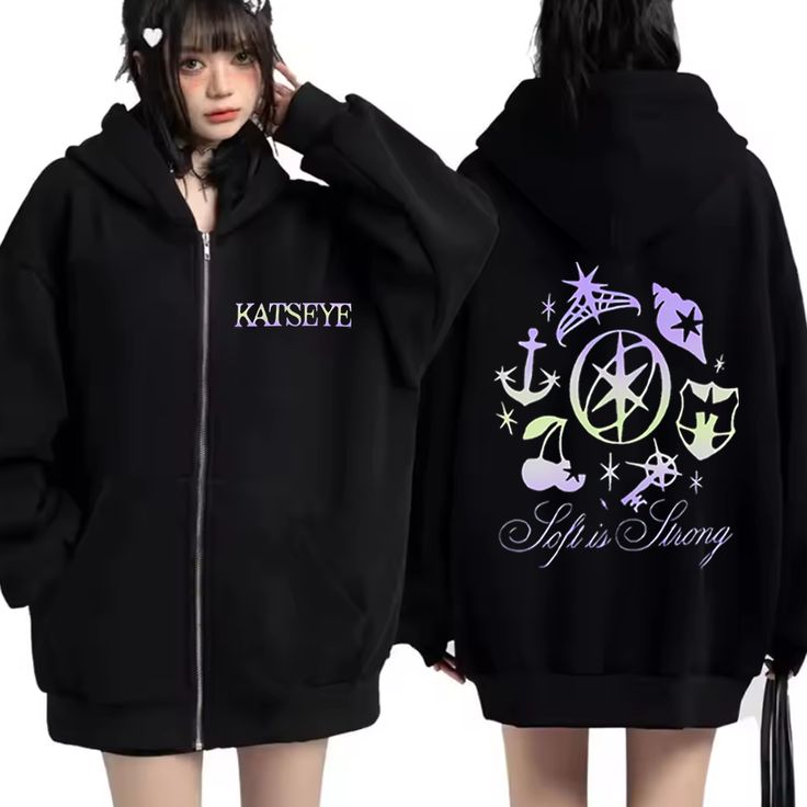 🌟🔥 HOODIE CON CREMALLERA KATSEYE – EDICIÓN ESTÉREO PICNIC 2026 🎤