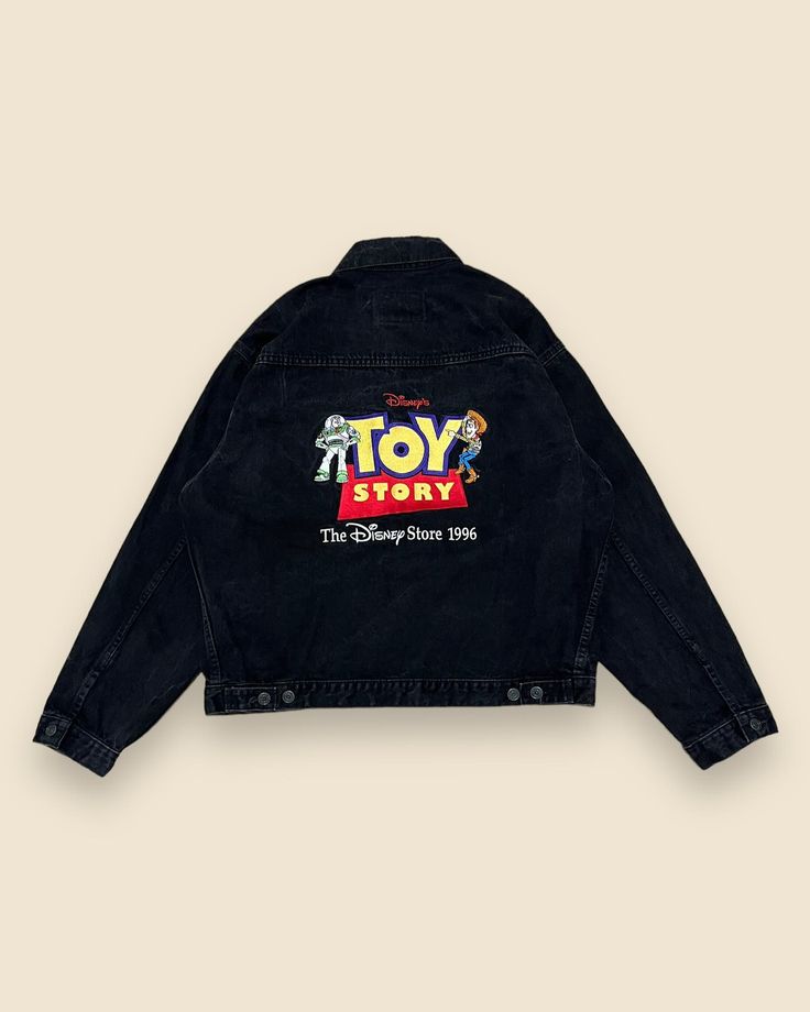 🤠🧥 CHAQUETA JEAN TOY STORY – DENIM NOSTALGIA 🔥🚀
