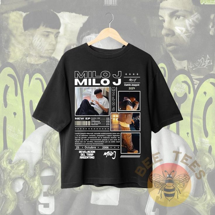 🎤 🌫️ CAMISETA MILO J – 111 & STREET VIBES 🌫️