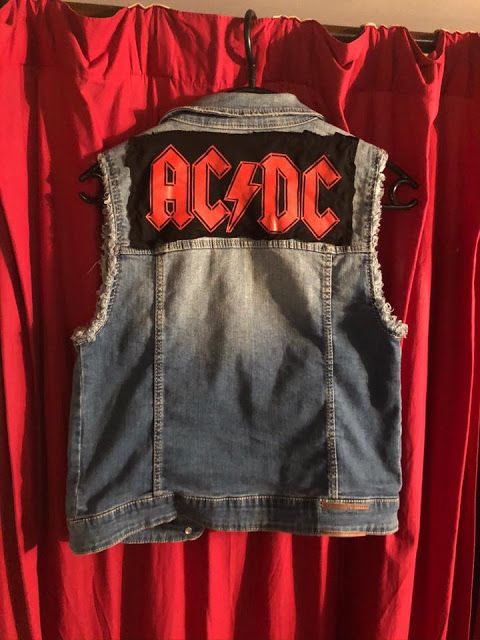 🔥 CHAQUETA JEAN AC/DC - POWER UP WORLD TOUR