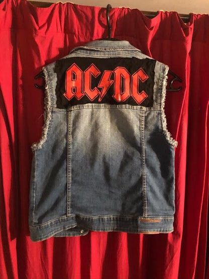 🔥 CHAQUETA JEAN AC/DC - POWER UP WORLD TOUR