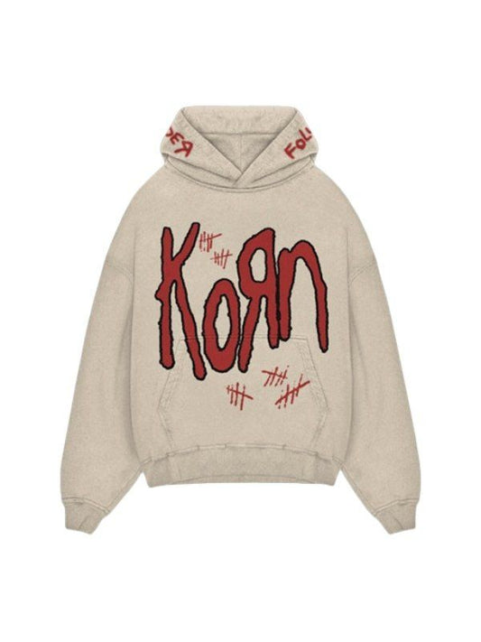🎸🔥 HOODIE KORN –🔥🎸