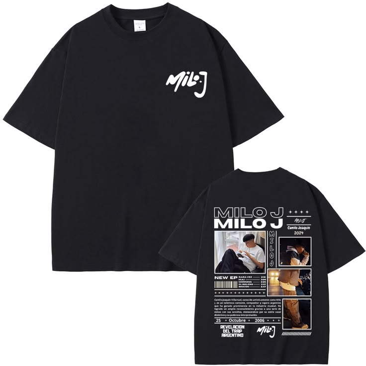 🎤 🌫️ CAMISETA MILO J – 111 & STREET VIBES 🌫️